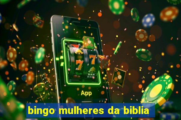 bingo mulheres da biblia